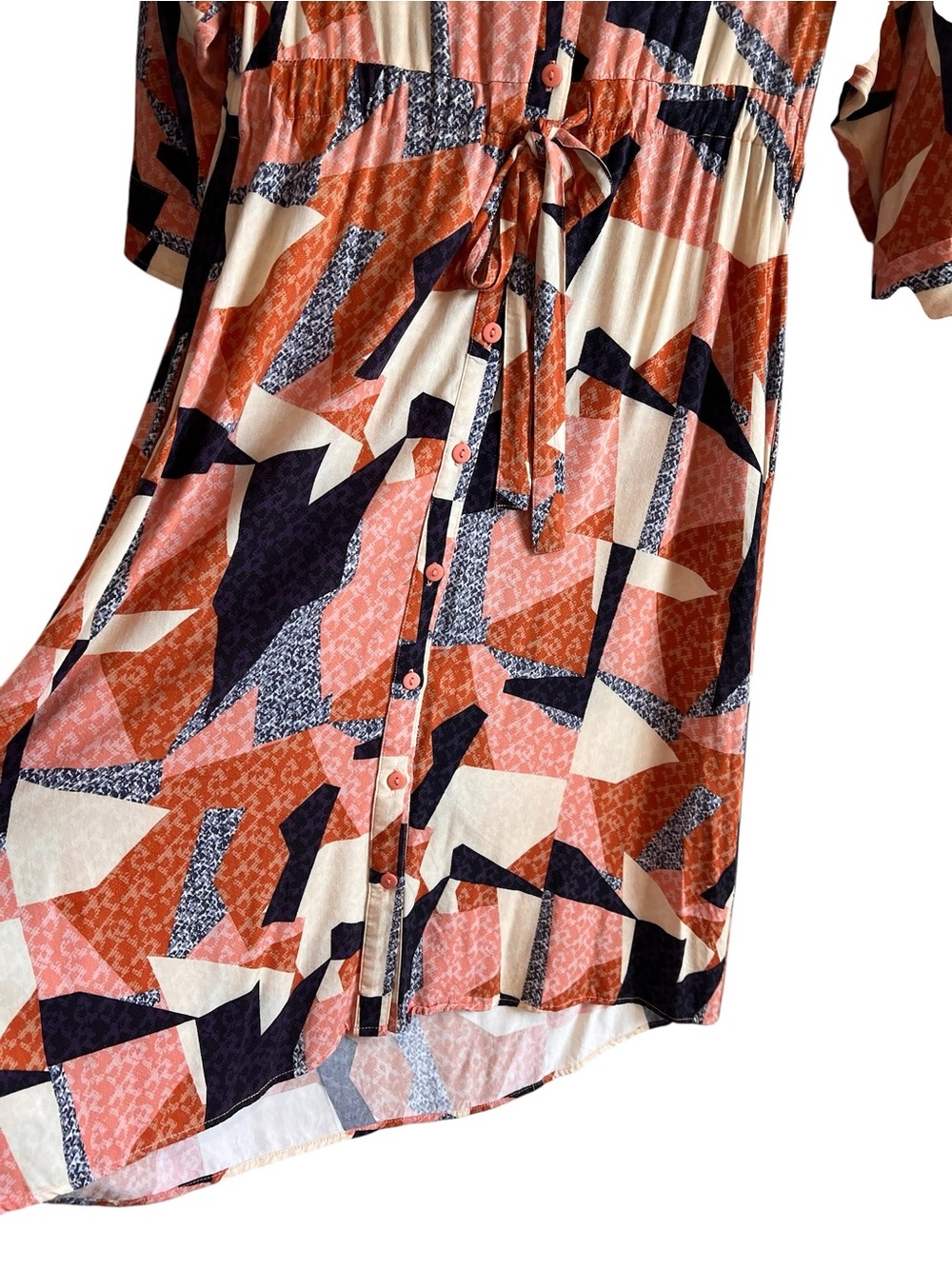 Anthropologie Corey Lynn Calter Abstract Shirtdress size XS good condition - Picture 9 of 15